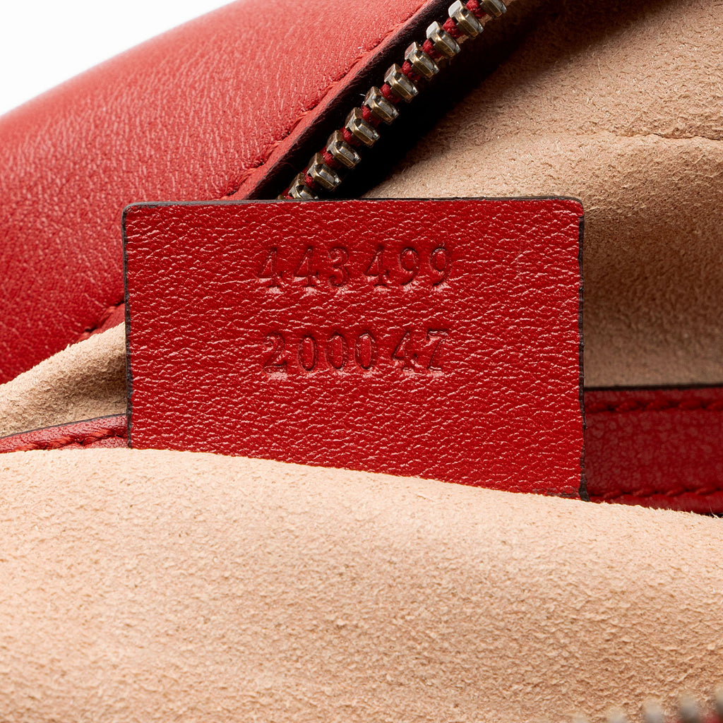 Gucci Matelasse Leather GG Marmont Chain Medium Shoulder Bag (SHF-a9tEkd)