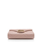 Gucci Matelasse Leather GG Marmont Wallet on Chain