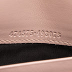 Gucci Matelasse Leather GG Marmont Wallet on Chain