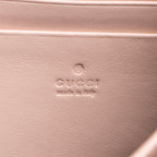 Gucci Matelasse Leather GG Marmont Wallet on Chain