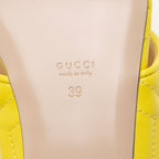 Gucci Matelasse Leather GG Marmont Charlotte Thong Sandals - Size 9 / 39