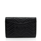 Gucci Matelasse Leather GG Marmont Clutch (SHF-v89K6D)