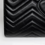 Gucci Matelasse Leather GG Marmont Clutch (SHF-v89K6D)