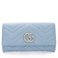 Gucci Matelasse Leather GG Marmont Continental Wallet (SHF-TBdtm3)