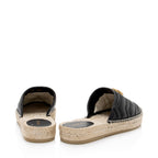 Gucci Matelasse Leather GG Marmont Espadrille Mules - Size 9 / 39 (SHF-kmOrCD)