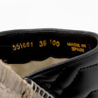 Gucci Matelasse Leather GG Marmont Espadrille Mules - Size 9 / 39 (SHF-kmOrCD)