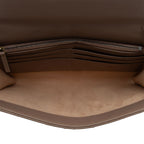 Gucci Matelasse Leather GG Marmont Flap Mini Wallet Bag (SHF-L9tXYx)