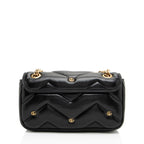 Gucci Matelasse Leather GG Marmont GG Studded Small Flap Bag