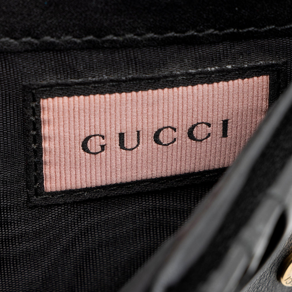 Gucci Matelasse Leather GG Marmont Ghost Card Holder