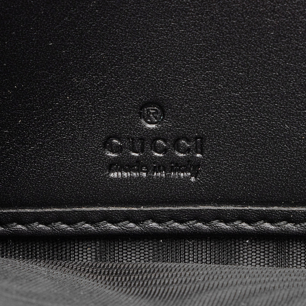 Gucci Matelasse GG Marmont Ghost Zip Around Wallet (SHF-nSlm24)
