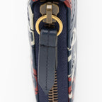 Gucci Matelasse Leather GG Marmont Ghost Zip Around Wallet (SHF-Mkg7g9)