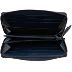 Gucci Matelasse Leather GG Marmont Ghost Zip Around Wallet (SHF-Mkg7g9)