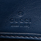 Gucci Matelasse Leather GG Marmont Ghost Zip Around Wallet (SHF-Mkg7g9)