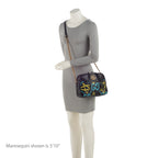 Gucci Matelasse Leather GG Marmont Ghost Medium Shoulder Bag (SHF-PG5oxV)
