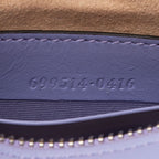 Gucci Matelasse Leather GG Marmont Half Moon Mini Shoulder Bag (SHF-OFIt7E)