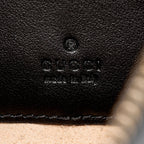 Gucci Matelasse Leather GG Marmont Half Moon Mini Shoulder Bag (SHF-KwqPFJ)