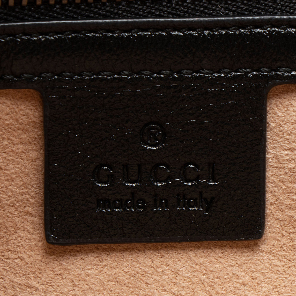 Gucci Matelasse Leather GG Marmont Large Chain Tote