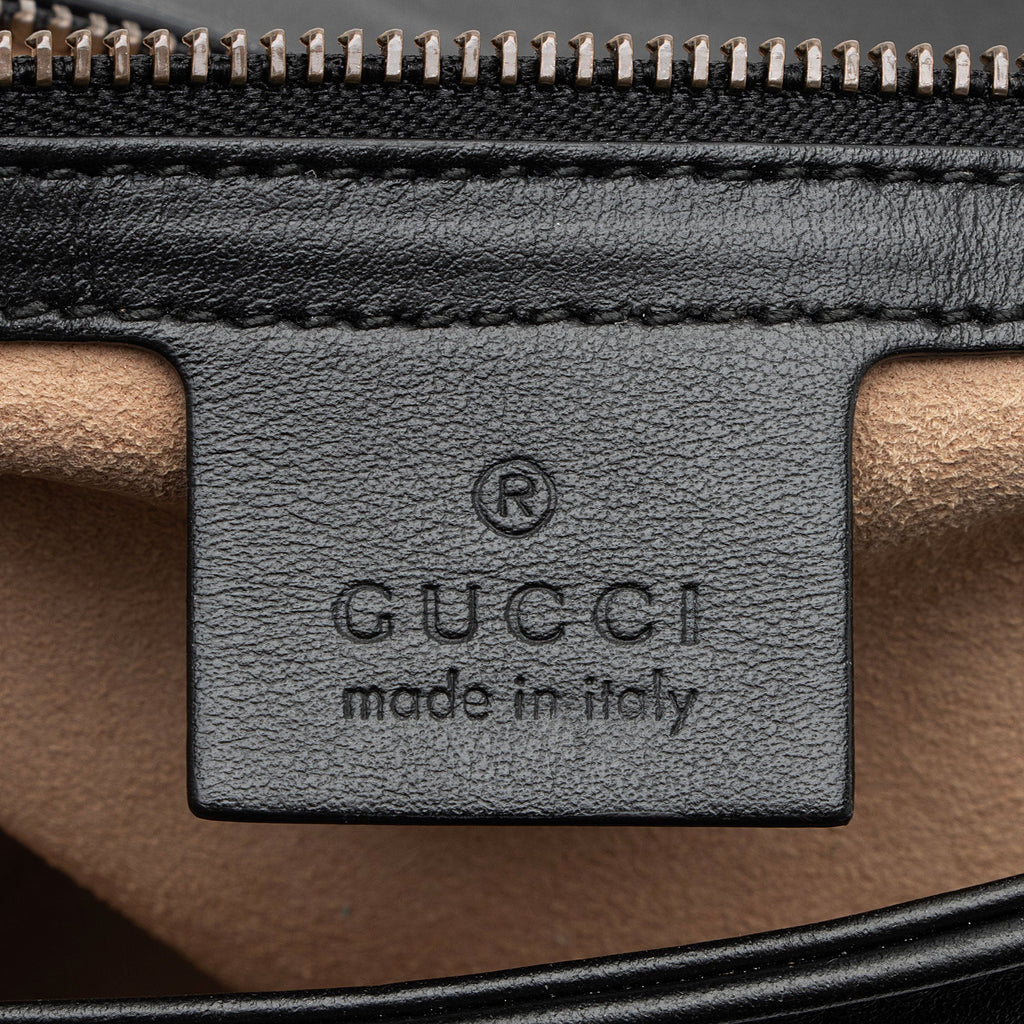Gucci Matelasse Leather GG Marmont Large Flap Bag