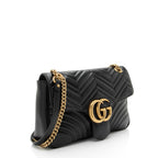Gucci Matelasse Leather GG Marmont Large Flap Bag