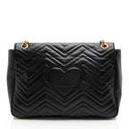 Gucci Matelasse Leather GG Marmont XL Flap Bag