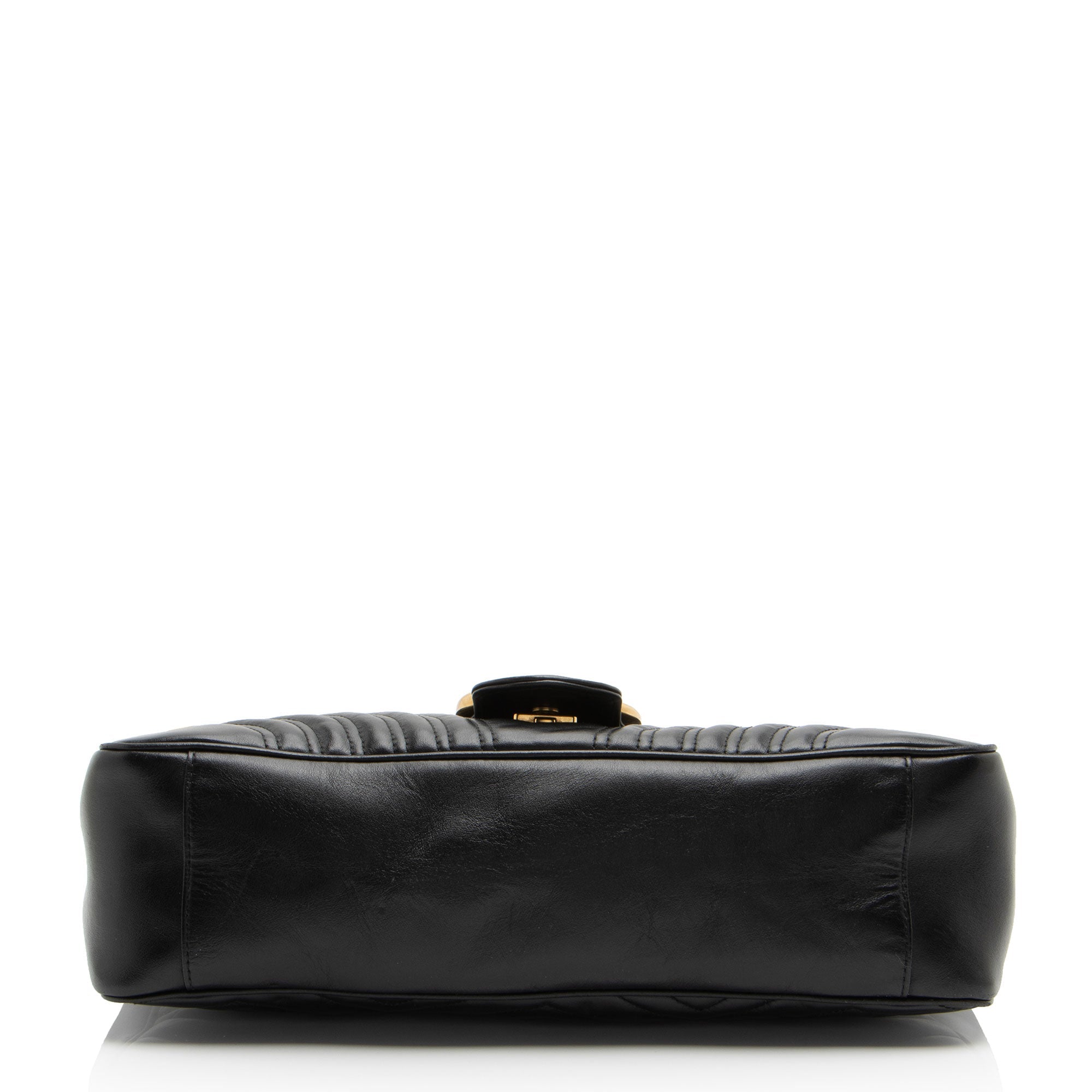Gucci Matelasse Leather GG Marmont XL Flap Bag