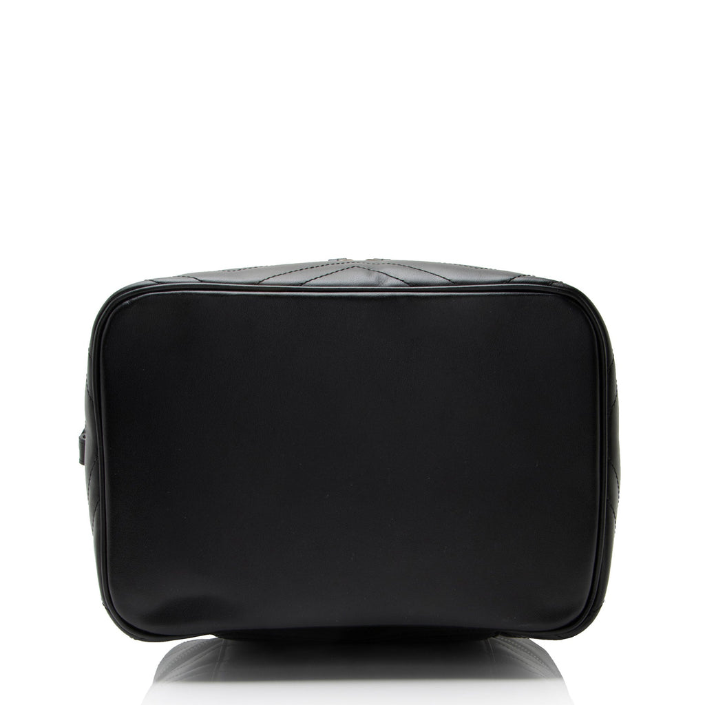 Gucci Matelasse Leather GG Marmont Vanity Large Top Handle