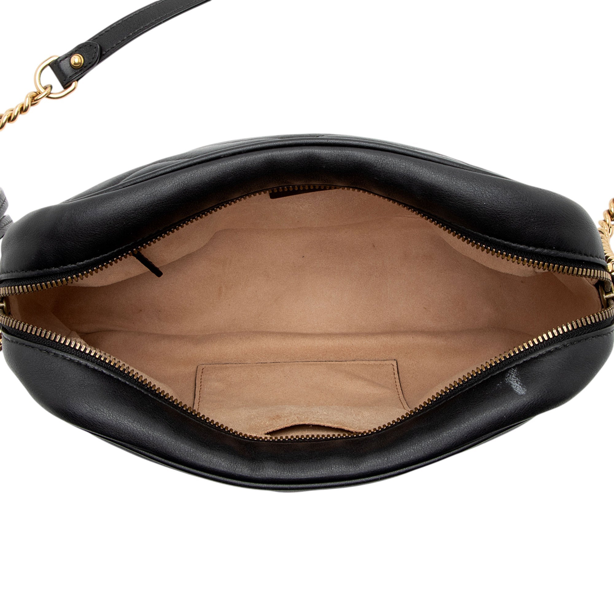 Gucci Matelasse Leather GG Marmont Large Camera Bag