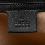 Gucci Matelasse Leather GG Marmont Medium Flap Bag (SHF-maxMO9)