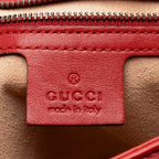 Gucci Matelasse Leather GG Marmont Medium Flap Bag
