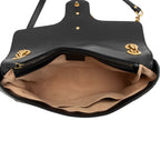 Gucci Matelasse Leather GG Marmont Medium Flap Bag (SHF-Xorpjv)
