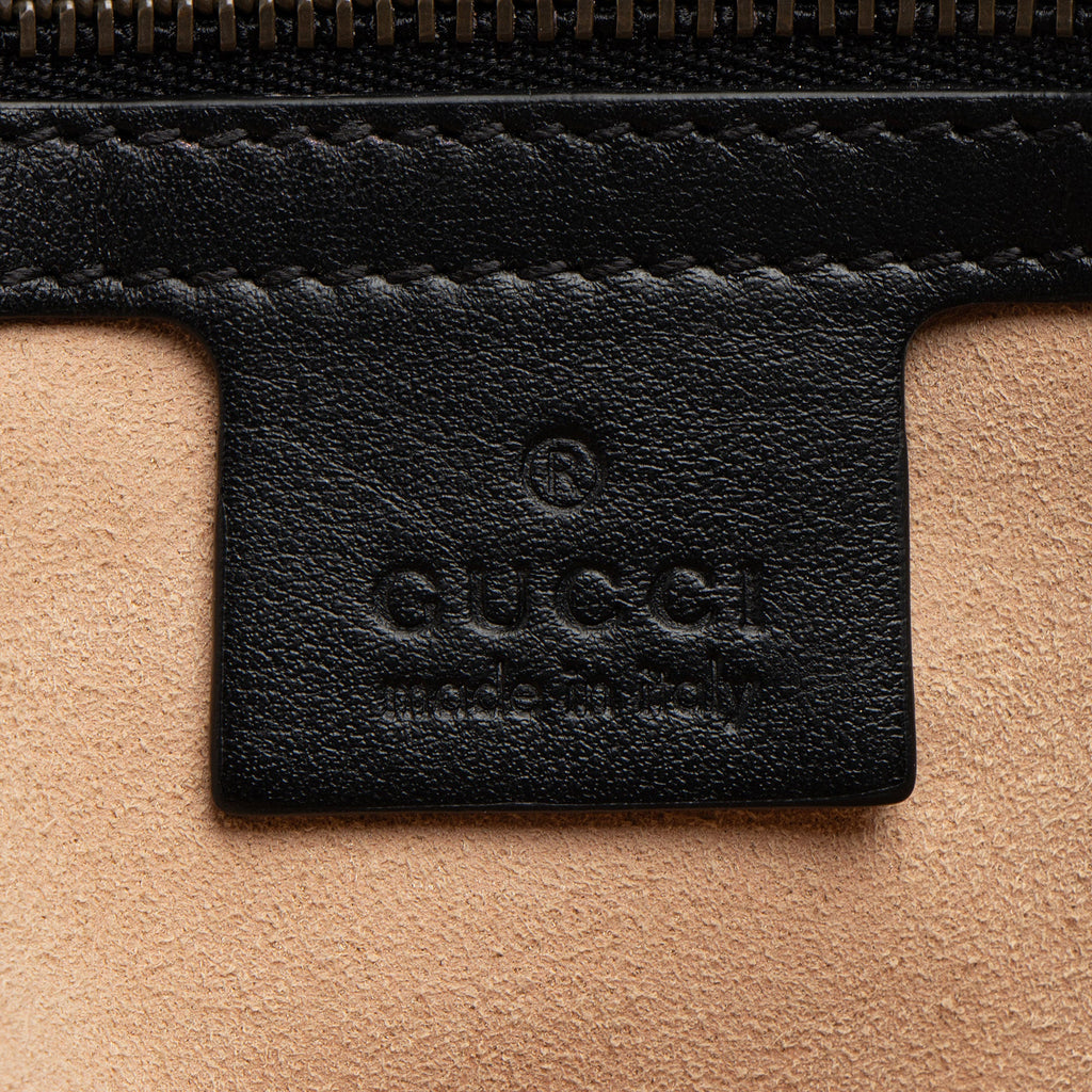Gucci Matelasse Leather GG Marmont Medium Flap Bag (SHF-Xorpjv)