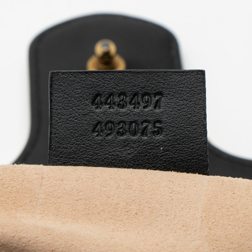 Gucci Matelasse Leather GG Marmont Medium Flap Bag