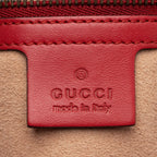 Gucci Matelasse Leather GG Marmont Medium Flap Bag