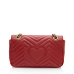 Gucci Matelasse Leather GG Marmont Medium Flap Bag