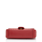 Gucci Matelasse Leather GG Marmont Medium Flap Bag