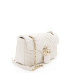 Gucci Matelasse Leather GG Marmont Medium Flap Bag