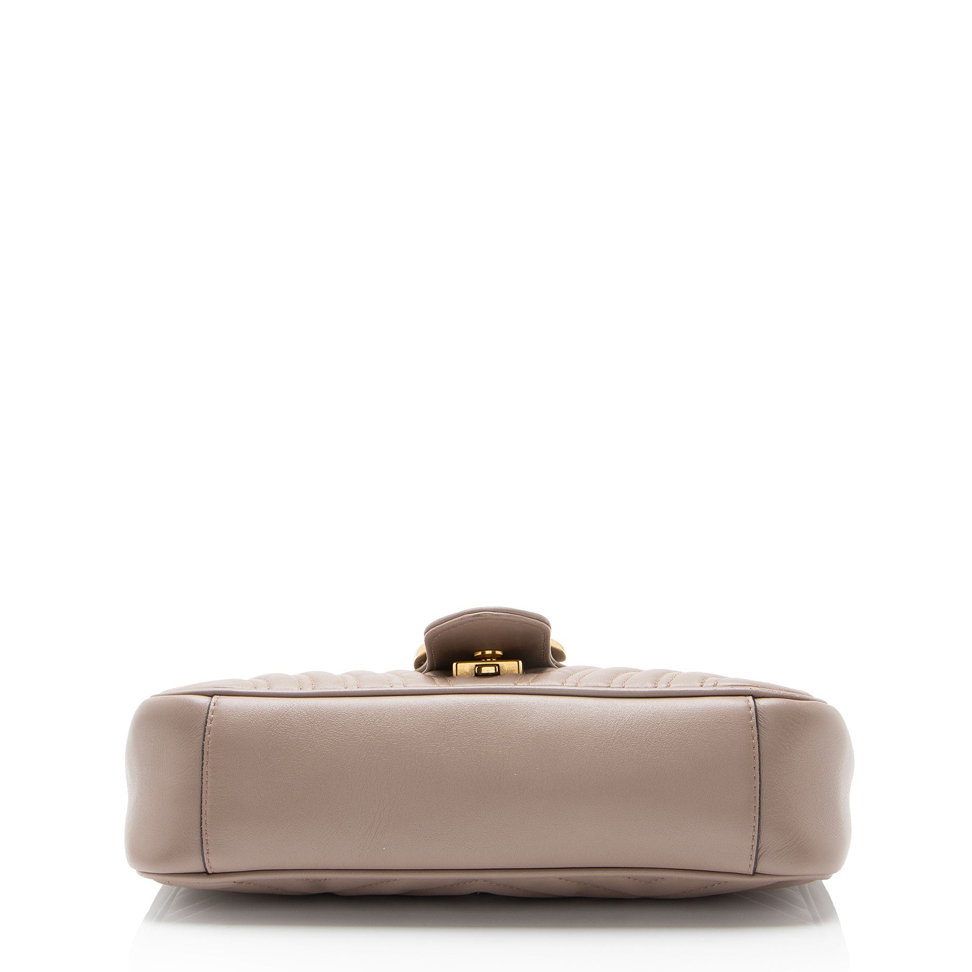 Gucci Matelasse Leather GG Marmont Medium Flap Bag