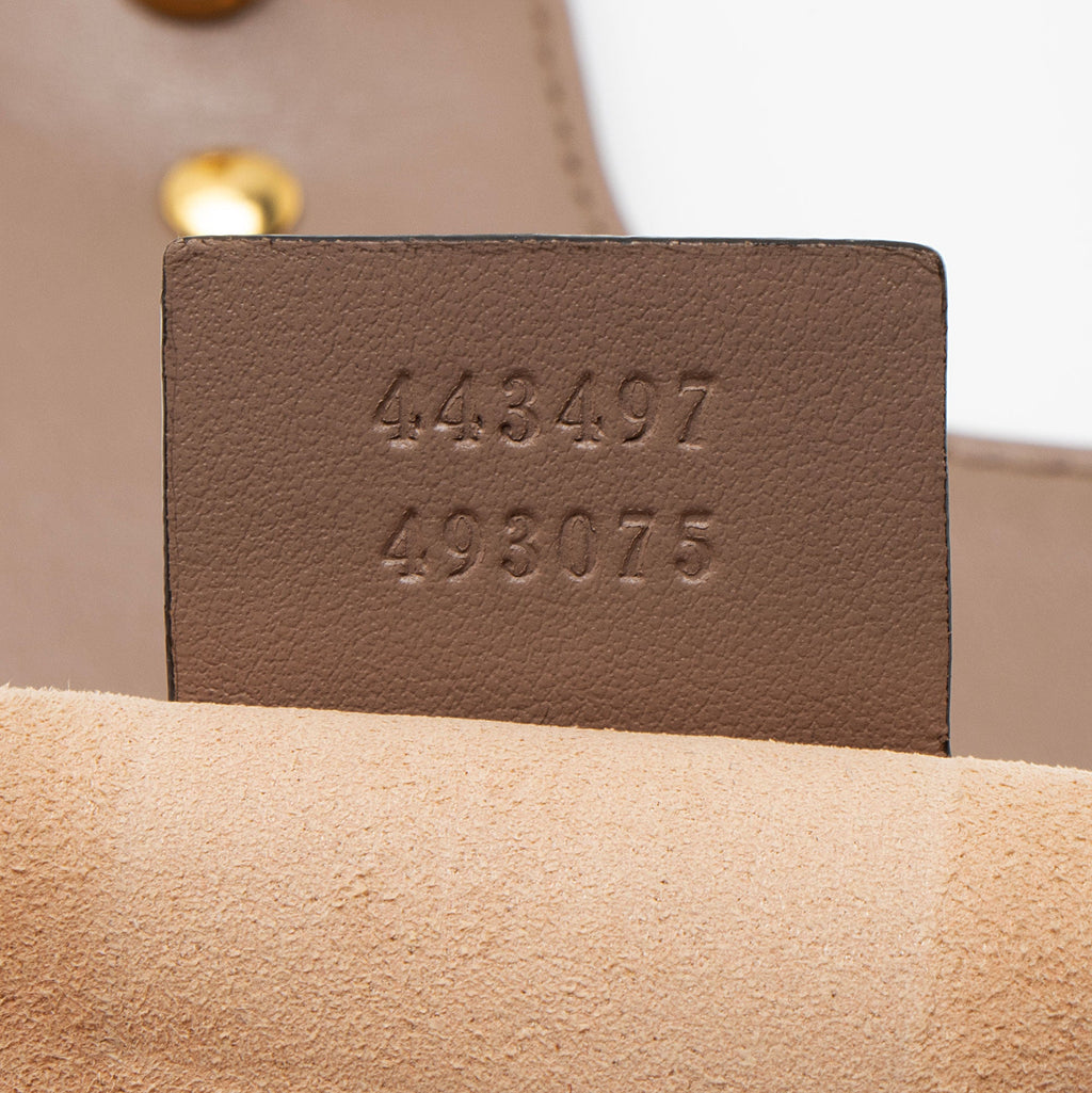 Gucci Matelasse Leather GG Marmont Medium Flap Bag