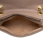 Gucci Matelasse Leather GG Marmont Medium Flap Bag