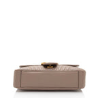 Gucci Matelasse Leather GG Marmont Medium Flap Shoulder Bag (SHF-EZthFS)