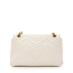 Gucci Matelasse Leather GG Marmont Medium Shoulder Bag (SHF-22422)