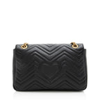 Gucci Matelasse Leather GG Marmont Medium Shoulder Bag (SHF-22884)