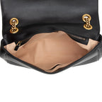 Gucci Matelasse Leather GG Marmont Medium Shoulder Bag (SHF-22884)