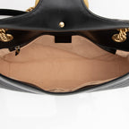 Gucci Matelasse Leather GG Marmont Medium Shoulder Bag (SHF-23019)