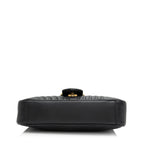 Gucci Matelasse Leather GG Marmont Medium Shoulder Bag (SHF-23834)