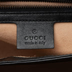 Gucci Matelasse Leather GG Marmont Medium Slim Open Shoulder Bag