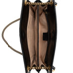 Gucci Matelasse Leather GG Marmont Medium Slim Open Shoulder Bag