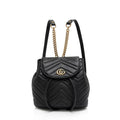 Gucci Matelasse Leather GG Marmont Mini Backpack (SHF-WqOeC5)