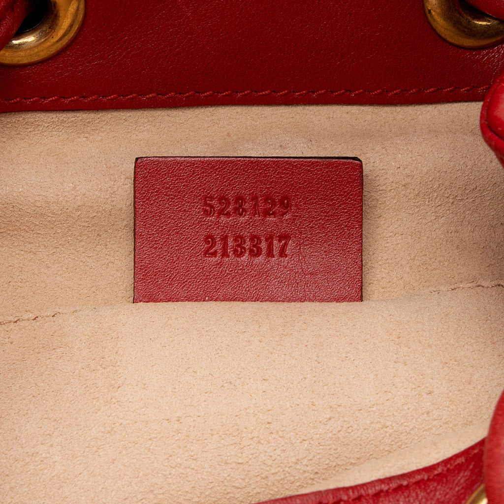 Gucci Matelasse Leather GG Marmont Mini Backpack (SHF-QNu94U)