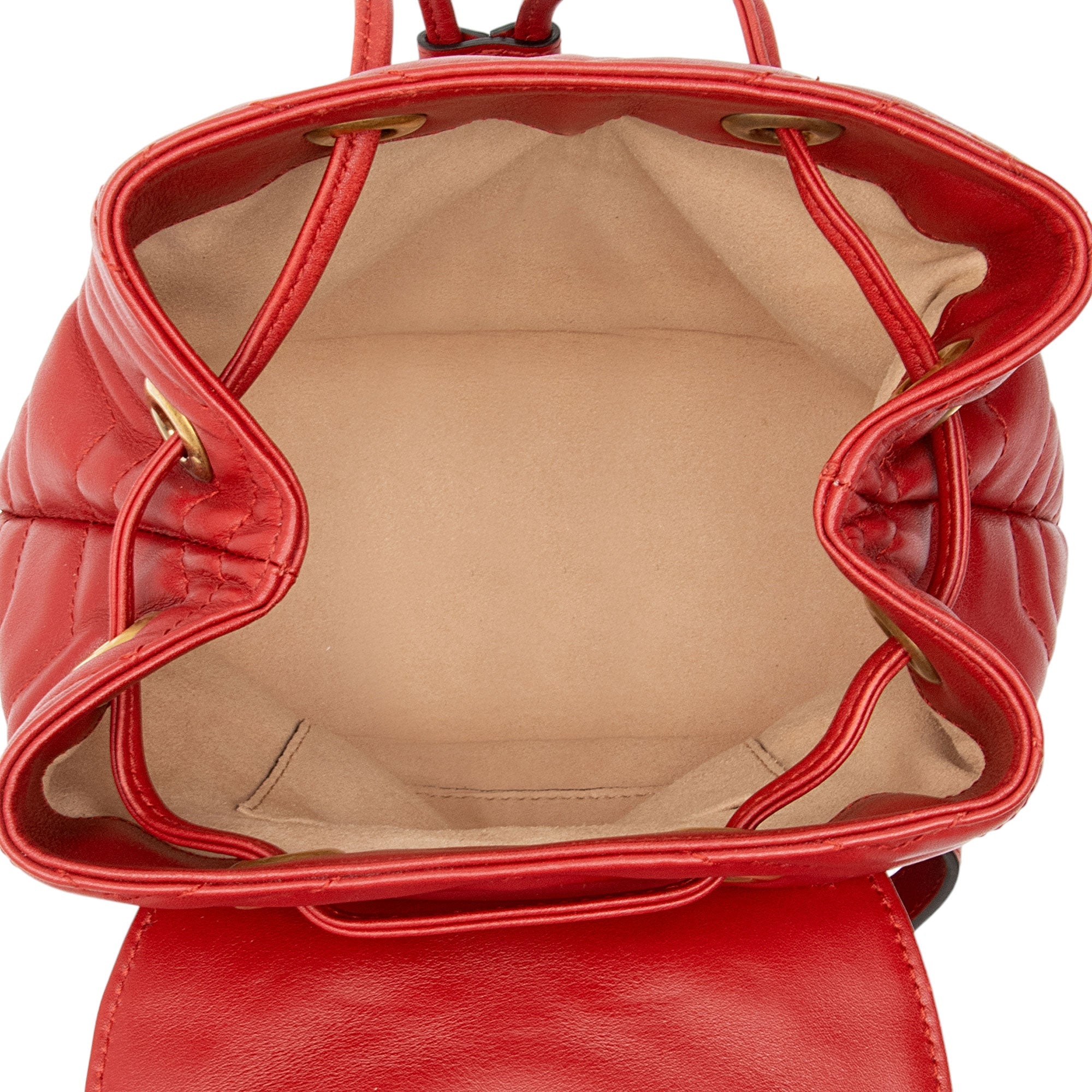 Gucci Matelasse Leather GG Marmont Mini Backpack (SHF-QNu94U)